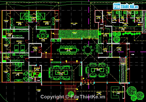 thiết kế mái,nhà mái,cad nhà